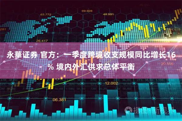 永華证券 官方：一季度跨境收支规模同比增长16% 境内外汇供求总体平衡